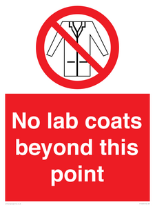 No lab coats beyond this point